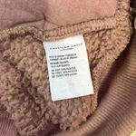 American Eagle  Pink/Purple Quarter Zip Sherpa Size XS Photo 5