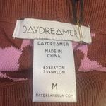Daydreamer  Magenta Wave Sweater Knit Pant Medium New Photo 3