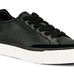 Rag and Bone  RB Army Low Black Leather Sneakers‎ Women's 5 / 35 Photo 0