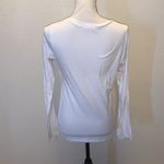 Active Basic Active Basics white stretchy long sleeve top Photo 4