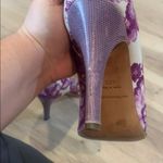 Burberry - Was $100 now $60 floral purple 4 inch heel leather sole 40.5 or… Photo 10
