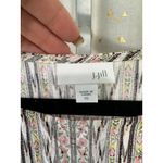 J. Jill Multicolor East Indian Print Crew Neck Long Photo 4