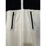 Cynthia Rowley Rugby Striped Cotton Knit Shirt Dress White Black Size Large EUC Photo 7