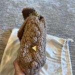 Valentino Garavani Beige Cashmere Medium Roman Stud Bag Photo 5