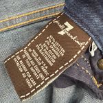 7 For All Mankind ‎ Mid Rise Skinny Jeans Dark Wash Women's Size 28 Photo 3