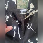 Adidas Vintage Y2K  Females Golfing print wide leg crop golf pants, size 14 Photo 2