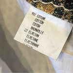 Roberto Cavalli Vintage  Snake Print Skirt Size L Yellow Black Gold Glittery Photo 3