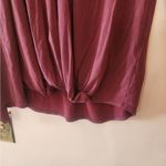 Alya  purple Long Sleeve blouse size womens small oversized Photo 2