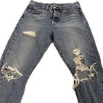 Levi's Women LEVI’s 501 skinny distressed jeans Photo 1