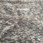 EXPRESS  marbled gray boatneck shirt Photo 1