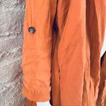 Bershka coat  trench color teja size M good condition Photo 3