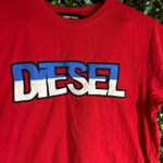 Diesel  Red Graphic Tee size medium  Photo 2