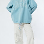 PacSun  Pacific Sunwear Embroidered Hoodie Size L Photo 0