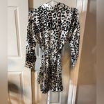 ZARA cheetah printt dress blogger favorites with two front pockets new Photo 3