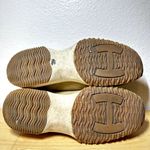 Hogan Interactive Sneakers 100% Suede Lace Up Sequins Gold Brown 37 7 Photo 6