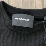 The Kooples  black wool sweater with lace insert Photo 1