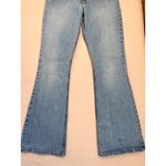 Levi Strauss SIGNATURE Juniors Size 9 Light Blue Denim Low Rise Flare Jeans Photo 3