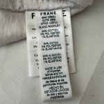 frame denim  Le Cutoff Cuffed White Distressed Denim Shorts Women Size 26 Photo 4