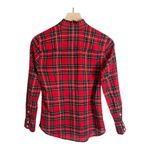 J.Crew Plaid Red Stewart Tartan Holiday Button Down Photo 3