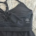prAna NWOT Black  Macrame Workout Tank Photo 5