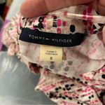 Tommy Hilfiger Cute paint splatter twist neck jersey dress flowy lightweight Photo 11