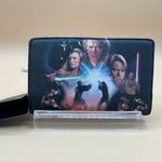 A Very Cool Beautiful Rare Disney Loungefly X Star Wars NWT snap Zip Wallet Black Photo 3