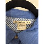 ExOfficio Shirt Womens Small Long Sleeve Lightweight Travel Outdoor Blue Photo 2