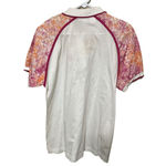 Womens PRINCE Polo shirt Pink & White sz M tennis golf Size M Photo 5