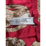 Vintage Collection XIIX Ltd 100% Silk 15" Square Scarf Hankie Handkerchief Red Photo 4