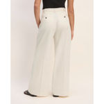 Everlane NEW  The Pleated Wide-Leg Chino in Bone White Belted Photo 10