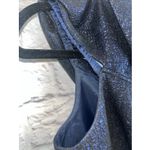 Rickie Freeman x Teri Jon Jacquard Blue Metallic Cocktail Dress Size 6 READ Photo 9