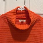 Pilcro  By Anthropologie Ribbed Batwing Pullover Women's Size 2XS‎ Orange Boho Photo 5