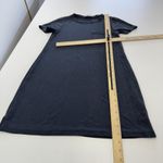 Abercrombie & Fitch Dress Womens XS Charcoal Gray T-Shirt Pocket Short Sleeve Photo 5