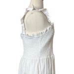 Eloquii Midi Dress Smocked Top Ruffle Sleeve Tier Hem Women’s Plus Size 22/24 Photo 6