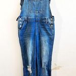 KanCan Overalls Denim Under Siege Overalls In Medium Wash Sz XS EUC Blue Photo 2