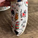 Toms  Belmont Holiday Christmas Cats Shoes Women’s 6.5 Light Gray Lightweight Photo 8
