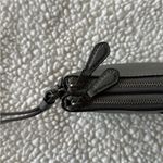 Coach  Double Zip Pebbled Leather Wallet Wristlet
Heathered Gray Photo 3