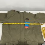 Columbia  Womens Insulated Hooded Parka Jacket Faux Fur Trim Green 2X Photo 6