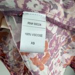 Anthropologie  Love The Label Charisma Ruffle Floral Tunic Top Blouse size XS Photo 8