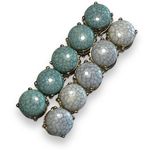 Womens Matching Faux Marble Stretch Fashion Bracelets Statement Jewelry Green Photo 6