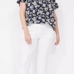 Lane Bryant NWT 4-Season Slim Capri Pant White sz 24 Stretch Work Office Classic Photo 0