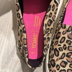 Toms  Leopard Print Slip ons Sneakers Women - Size 7-‎ Great Condition Photo 5
