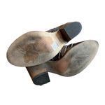 Free People Hybrid Metallic High Heel Booties Strappy Round Toe Size 39 EU 8.5 Photo 9