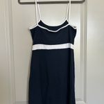 Brandy Melville Casual Navy and White Women's Dress Photo 1