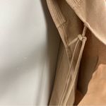 Pilcro Anthropologie  side tie hooded poncho vest in camel colored tan. Size XS Photo 6