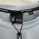 Spyder  activewear light blue long sleeve pullover size xl nwt Photo 1