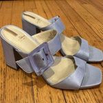 Sam Edelman Women's Dalton Heeled Sandal Oslo Blue size 8 US Lilac GUC Photo 3
