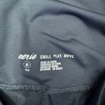 Aerie Womens size Medium Chill Play Move Mesh Side Leggings Pockets Black Photo 7