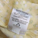 Gypsy  & Jade Women’s Med Tiered Maxi Yellow Floral Print Spaghetti Strap Dress Photo 11