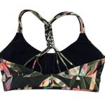 JoyLab  Tropical Leaf Braided Racerback Sports Bra Photo 3